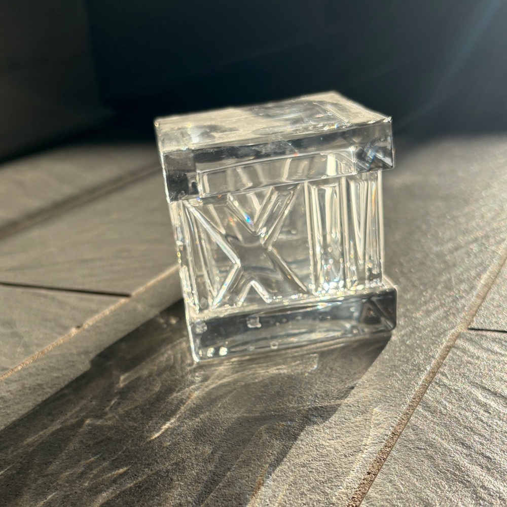 Tiffany and Co Crystal box “Atlas” style - Picture 2 of 8